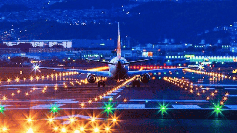 Airport runway lights ensure the safety of crews and passengers during the different phases of flight operations. 