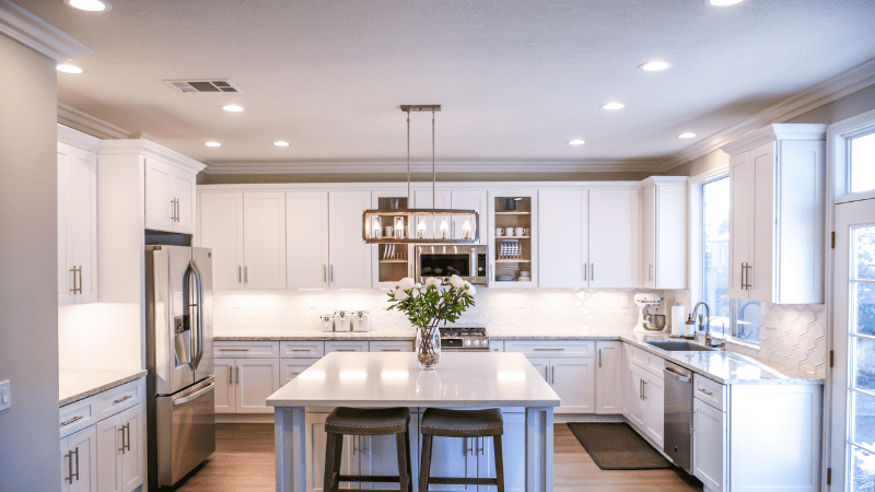 led light in kitchen