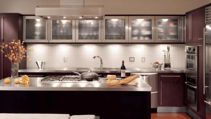 ambient lighting is responsible for creating the most welcoming environment and ensuring kitchen safety,