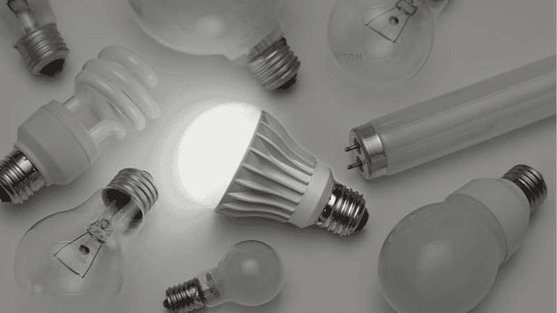 you can use LED bulbs in enclosed fixtures