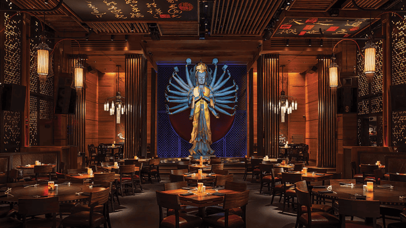 Accent lighting is key in improving a restaurant's visual appeal by highlighting artwork, 