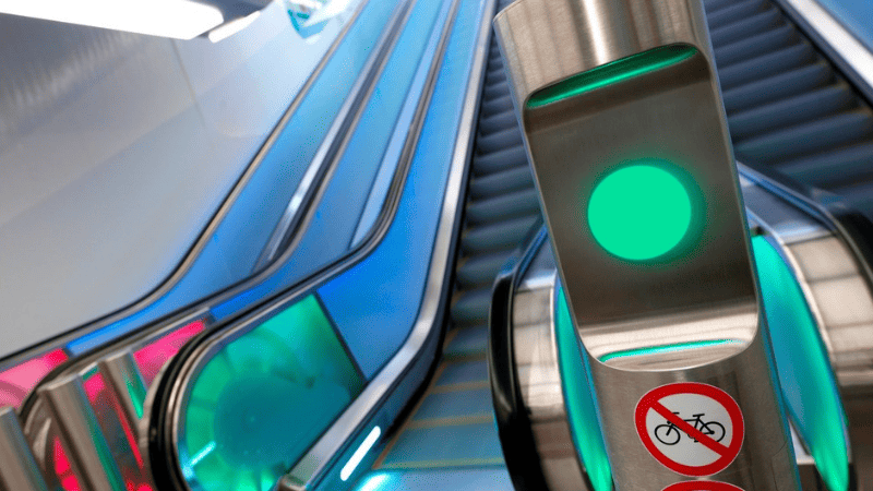 If your building has escalators, they must have illuminated steps to ensure safe evacuation during emergencies. 