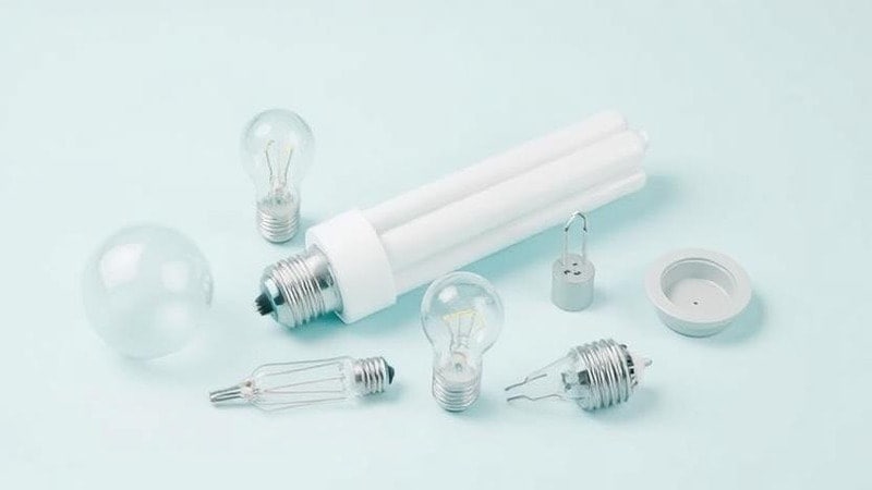 Esposizione di lampadine a LED