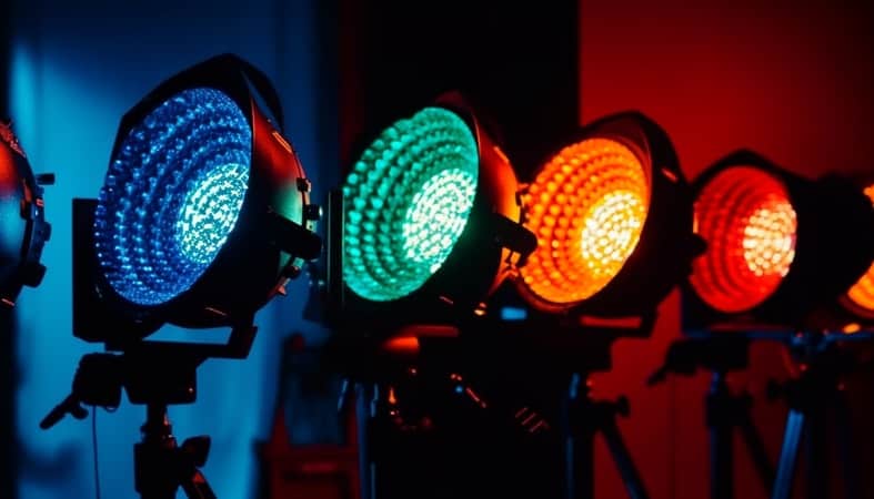 rgbw and rgb lights