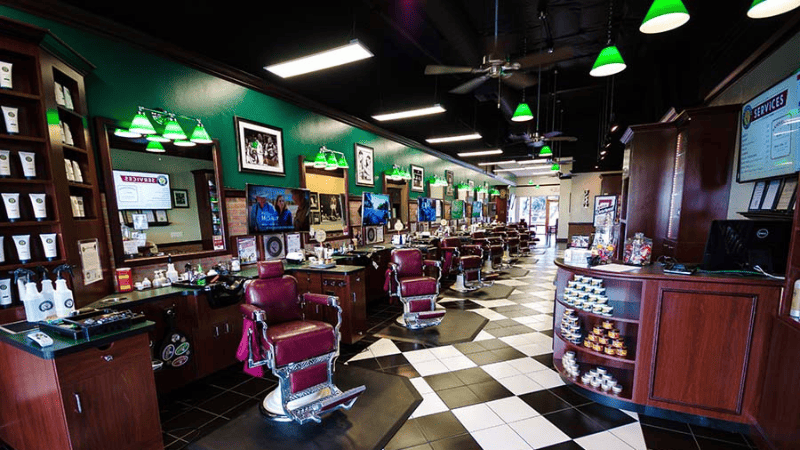 V Barber Shop: Using Unique Fixtures for the Perfect Ambiance