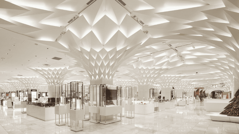 Architectural lighting is intrinsically linked to the architecture of the building or space. 