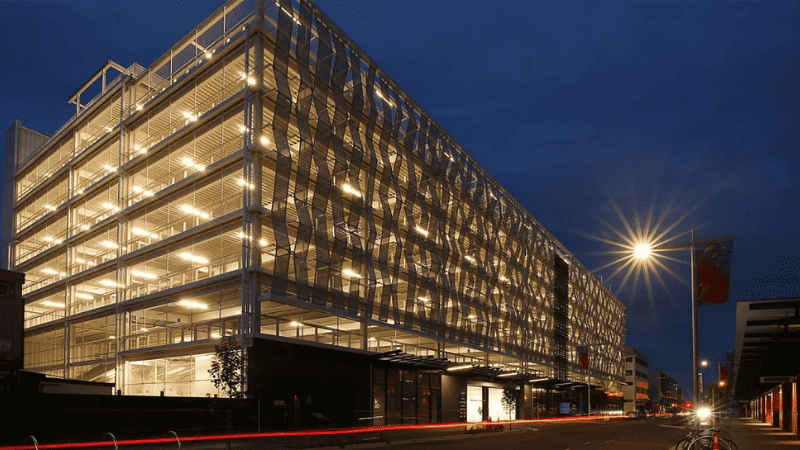LED tri-proof lights are an excellent choice for parking lots.