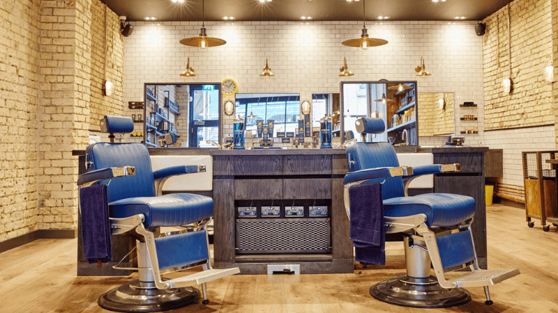 Task lighting is crucial for precision in haircutting & styling since barbers need bright light to perform this task. 
