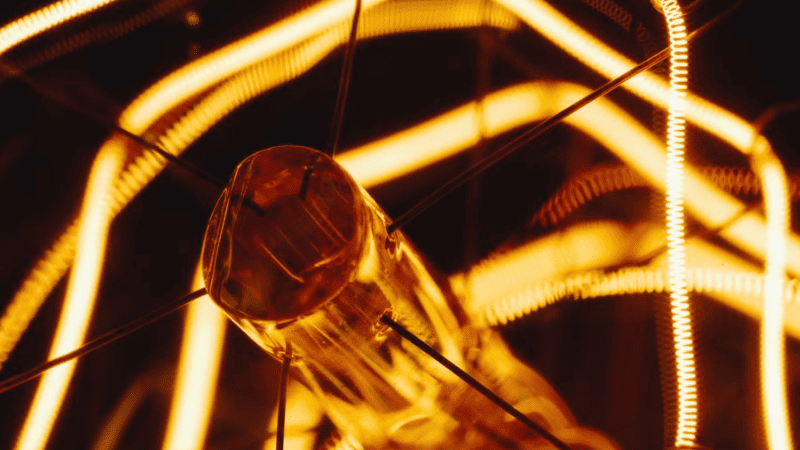 The tungsten wire