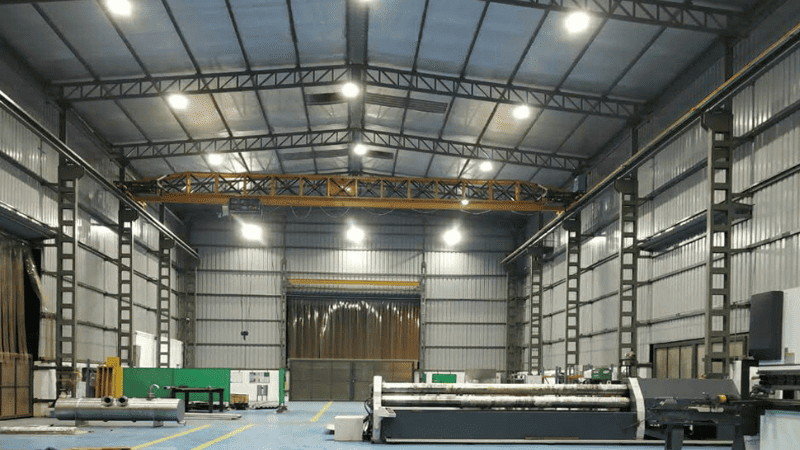 Flood lights are powerful, high-output fixtures that provide intense illumination over a large area. 