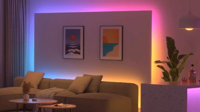 RGB Floodlight technology comes with color-changing features and directional illumination.