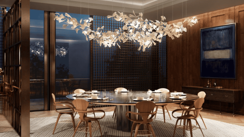 LED chandeliers are an excellent light source for a dining chandelier.
