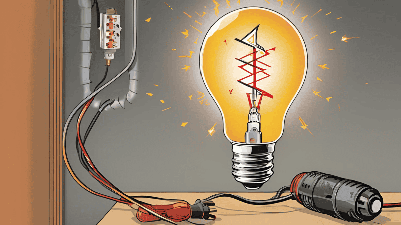Illustration of electrical mismatch risks when using E26 bulb in a 240V E27 socket