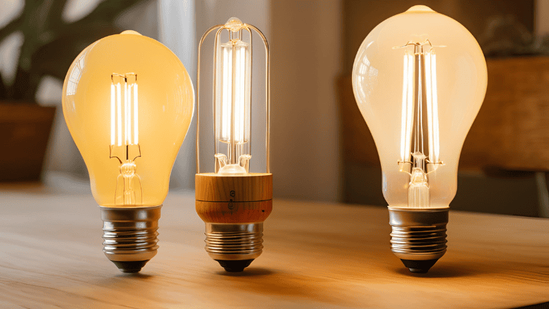 E26 and E27 Bulbs display