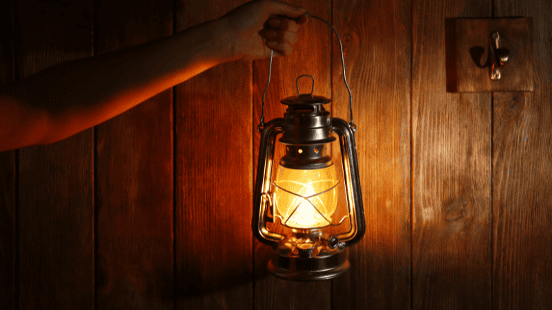 Wall Lantern Display