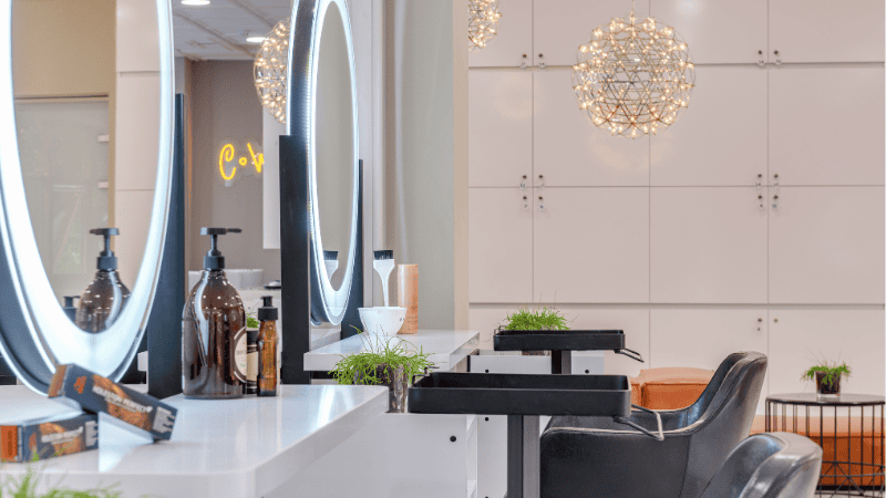 Hairdressers Lighting