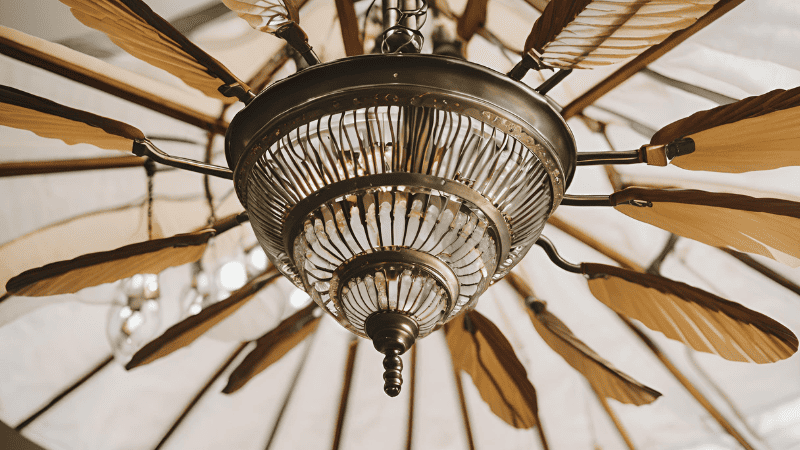 Bedroom Chandelier Fan