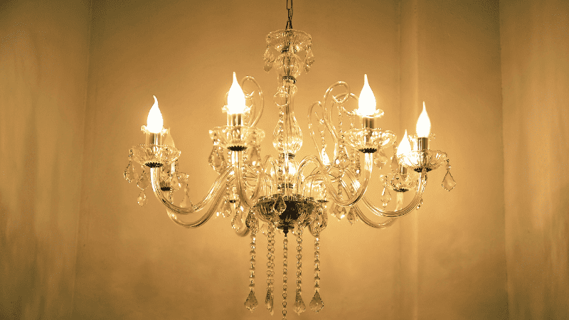 chandelier design display