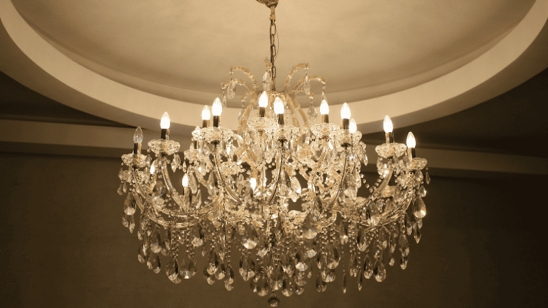 chandelier design display