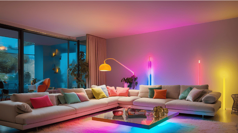 RGBW lights application