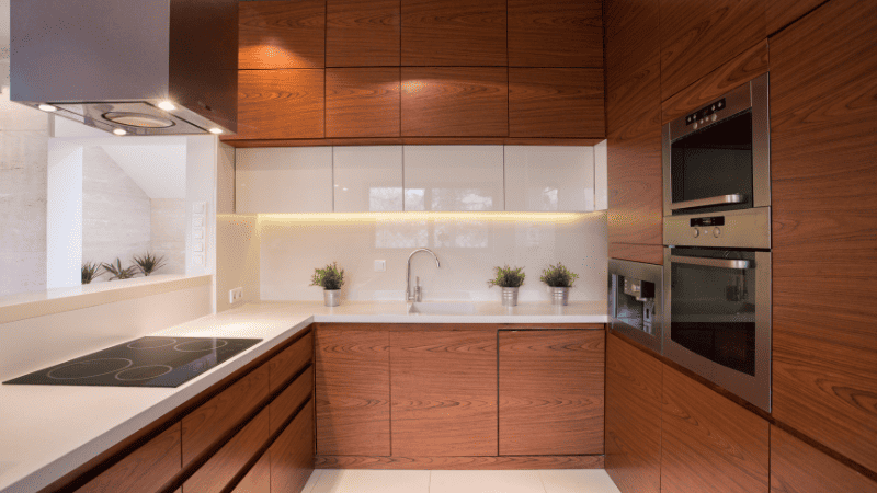 Warm White Light in the kitchen