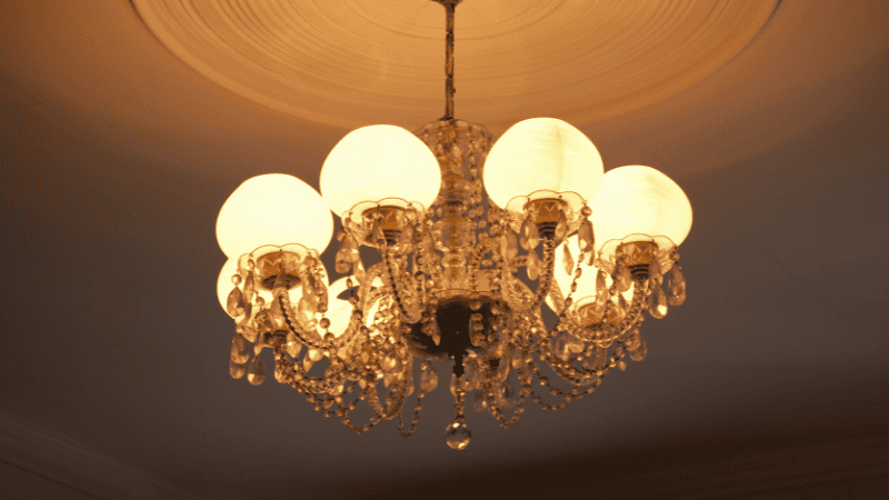 Waterproof crystal chandelier