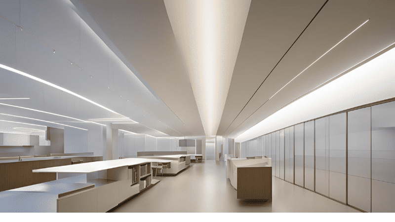 Warm White Light in the workplace