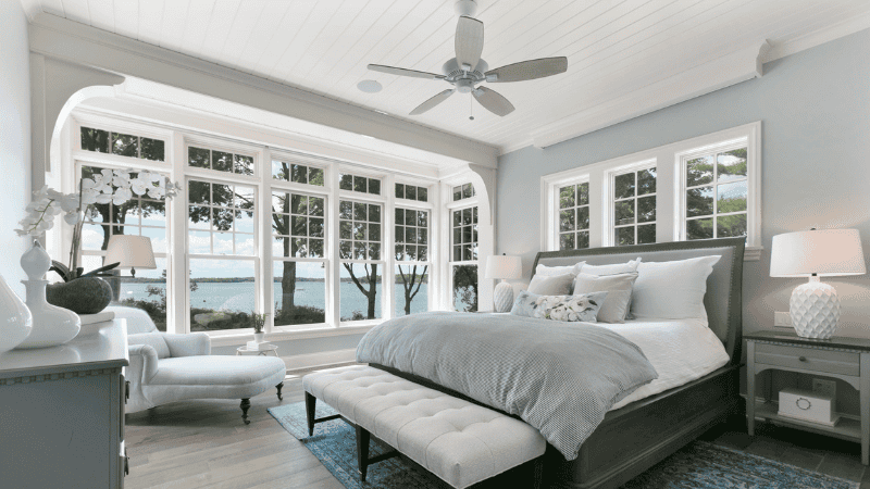 Ceiling Fans in room