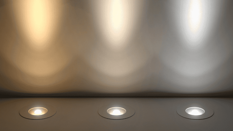 white technology adopt LED light
