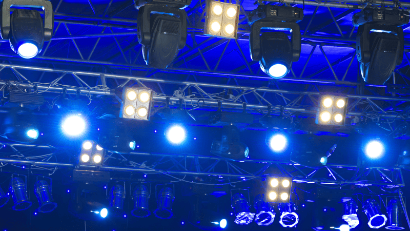 floodlights