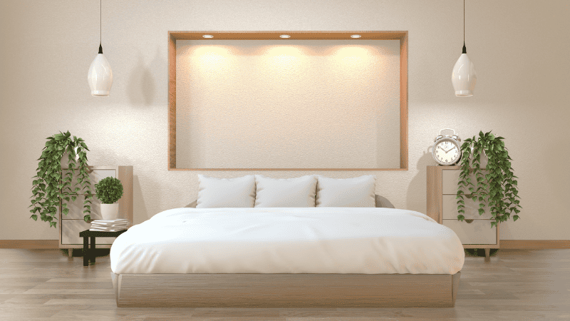 Bedroom LED lighting