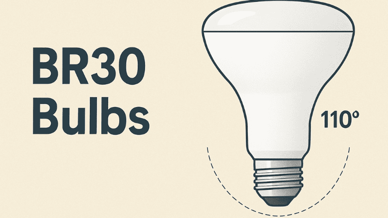 BR30 bulbs