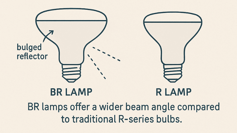 the image explain the BR light and R lights