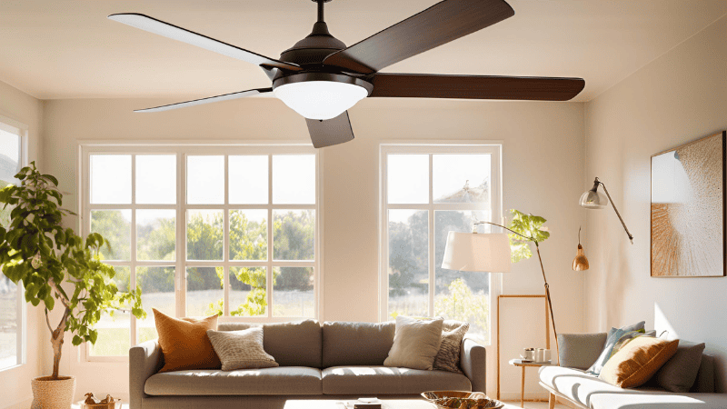 ceiling fan with Halogen Bulbs