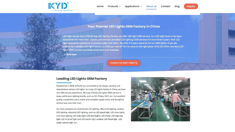 Shenzhen KYD Light Co., Ltd.