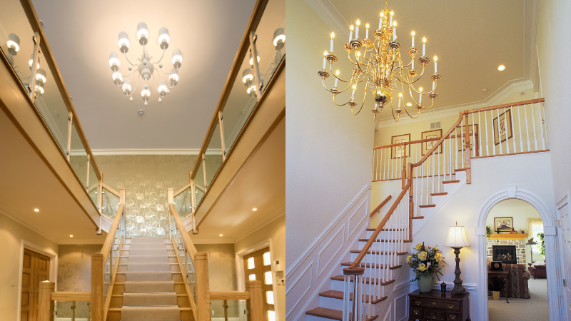 Staircase Chandelier