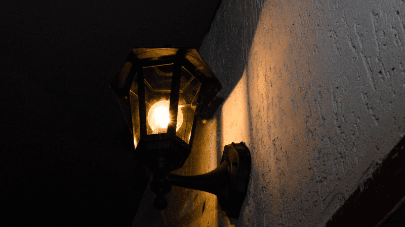 the classic wall light display