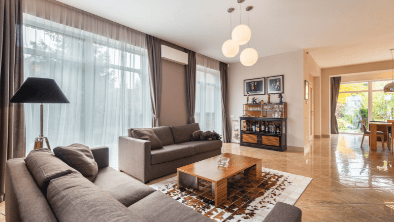 type of light in living room